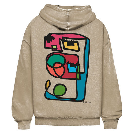 Buntes sehen Hoodie Blödsinn & Liebe